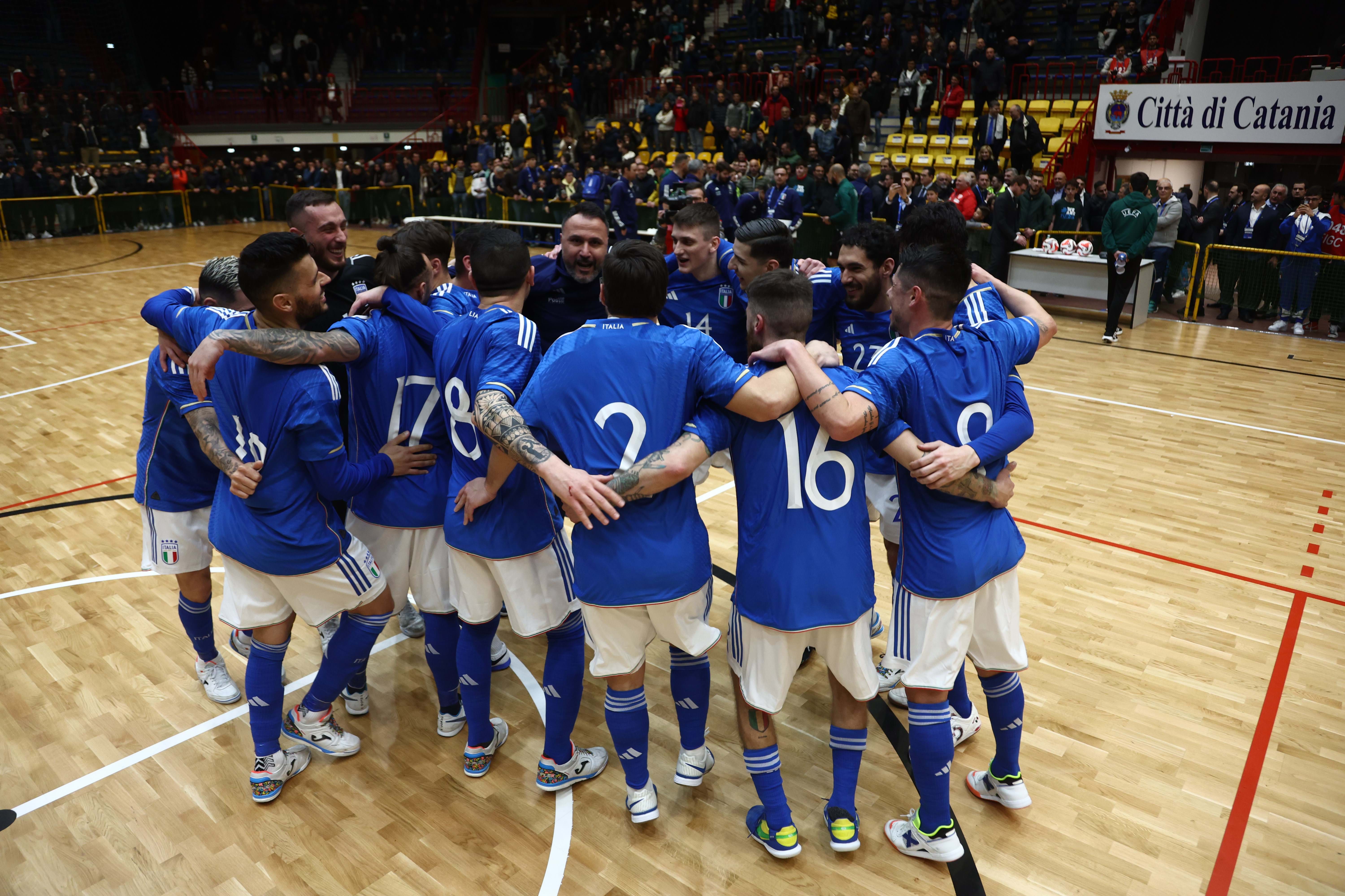 Gara qualificazione mondiali Futsal 2024: Italia - Spagna