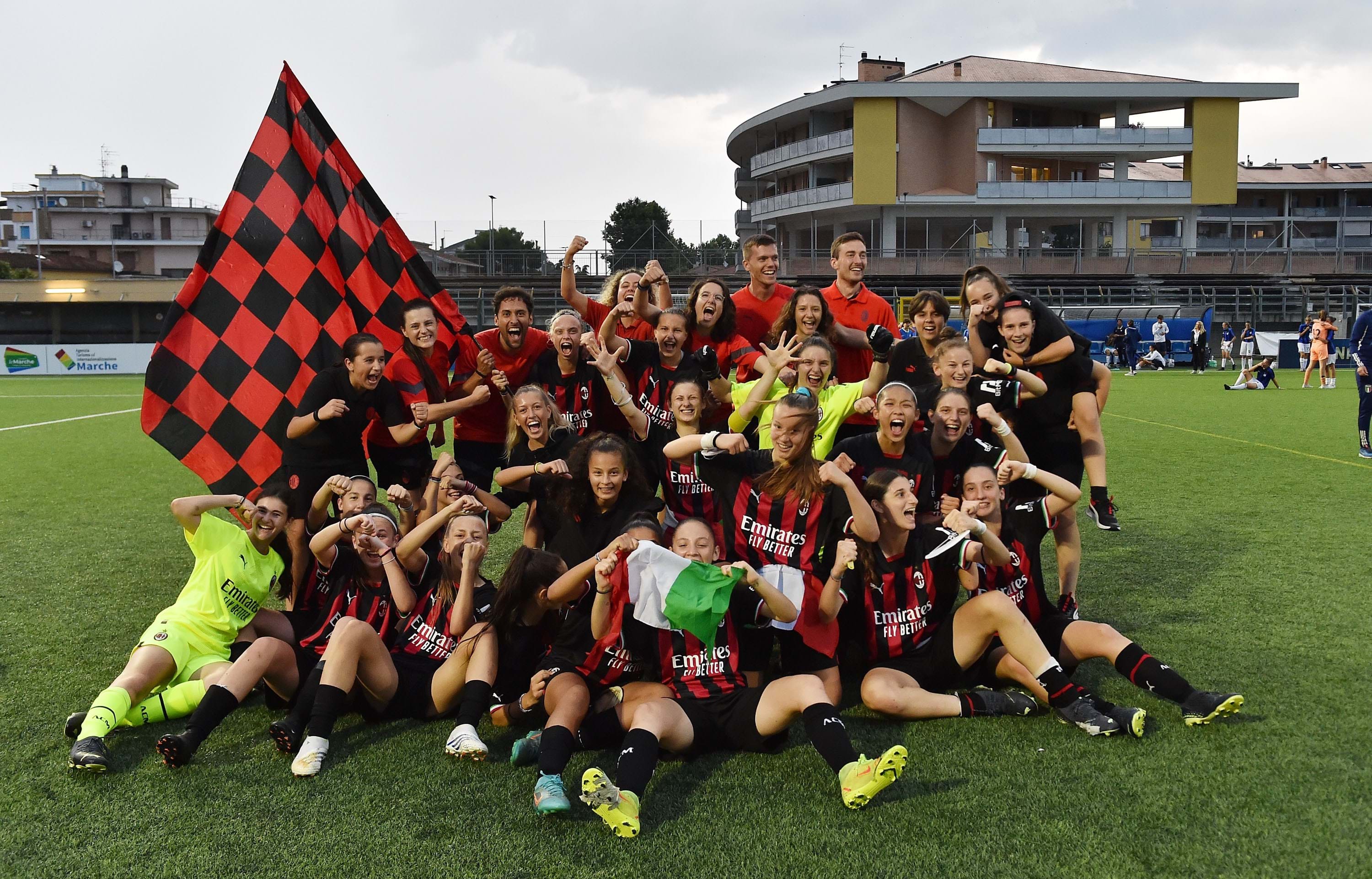 Il derby Under 15 Femminile è rossonero: Milan campione d'Italia