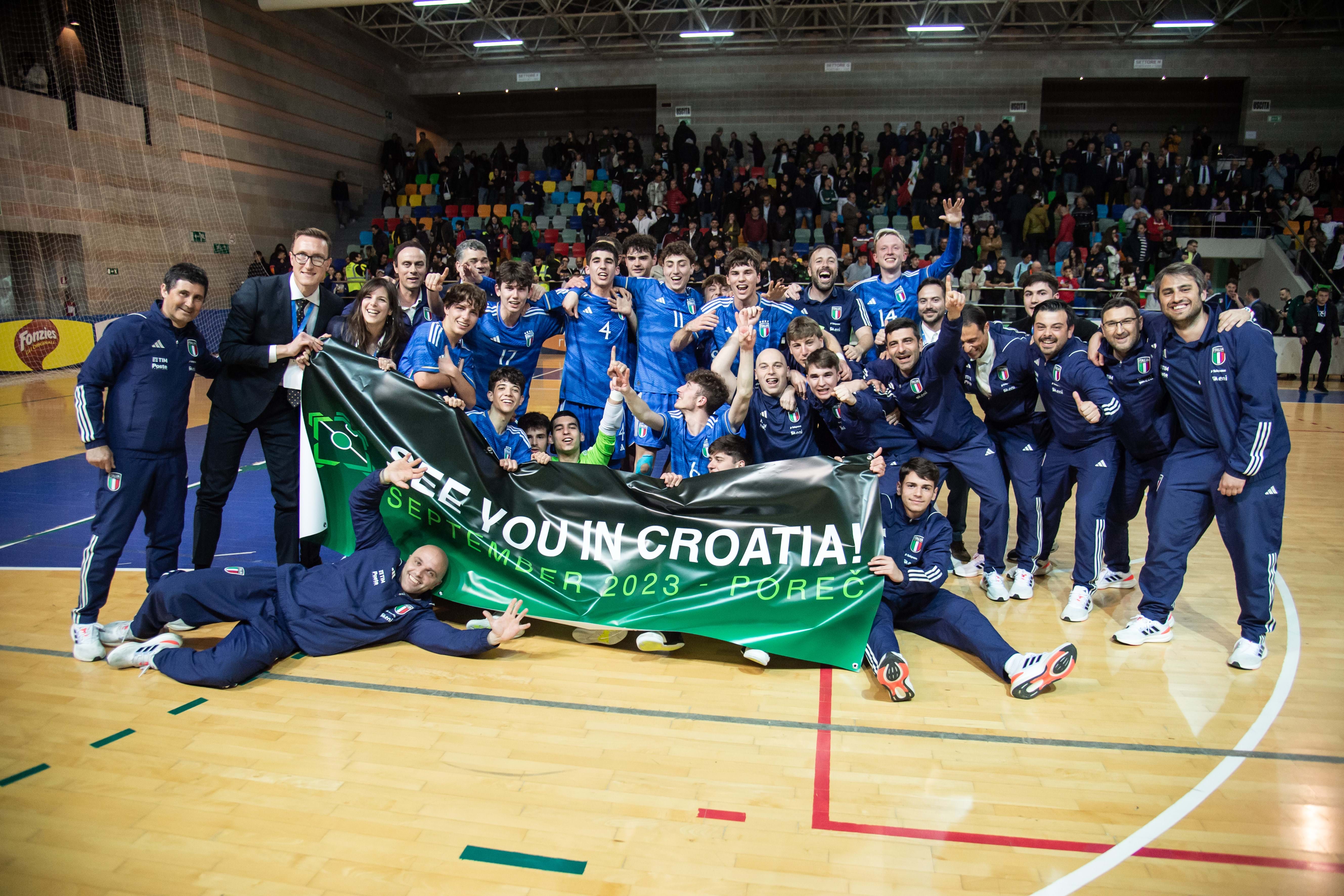 Highlights Under 19 Futsal: Italia-Turchia 4-2 | Qualificazioni CE