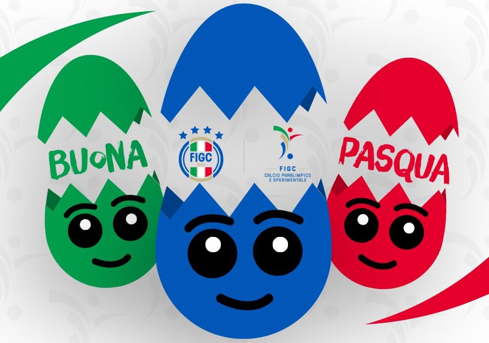 Buona Pasqua a tutti dalla Divisione Calcio Paralimpico e Sperimentale