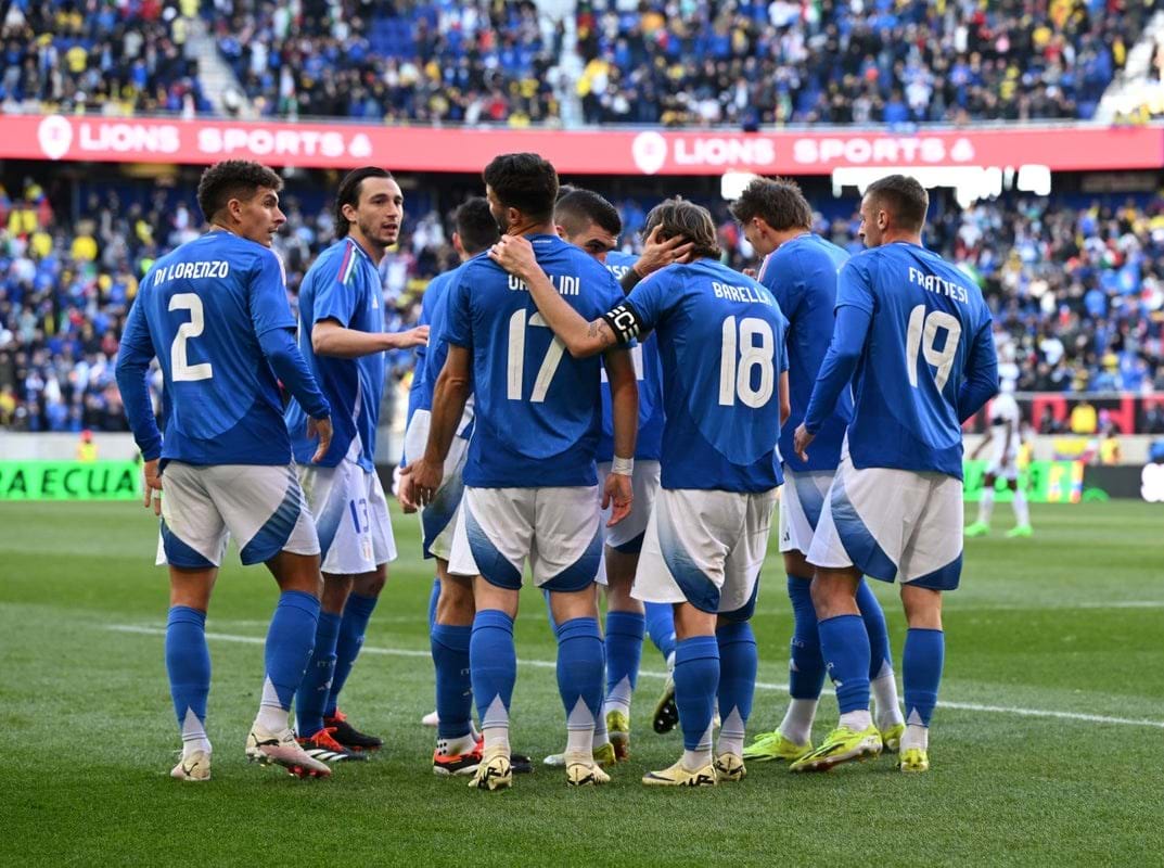 FIFA Rankings: Italy remain 9th