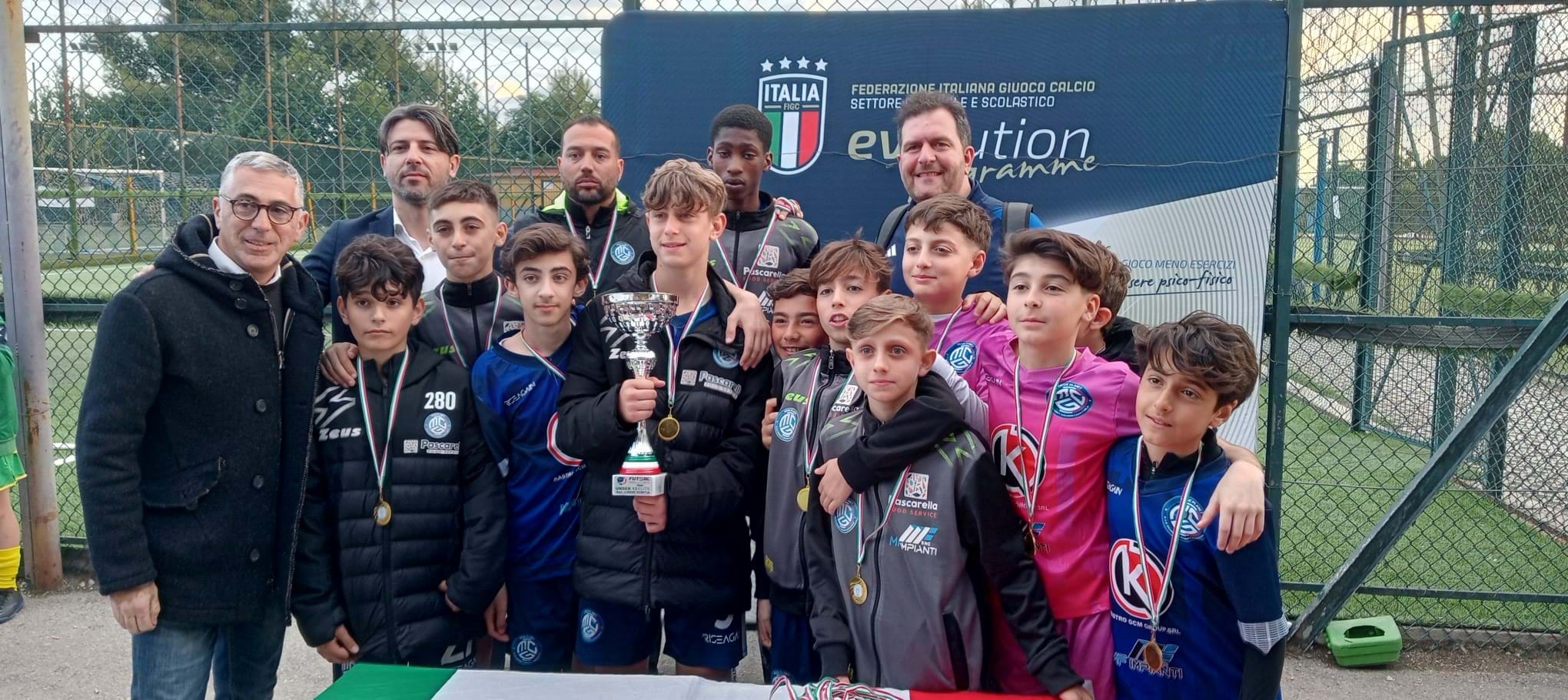 U13 Futsal Élite, a Recale la giornata finale: Junior Domitia alla Fase Interregionale del 4 maggio