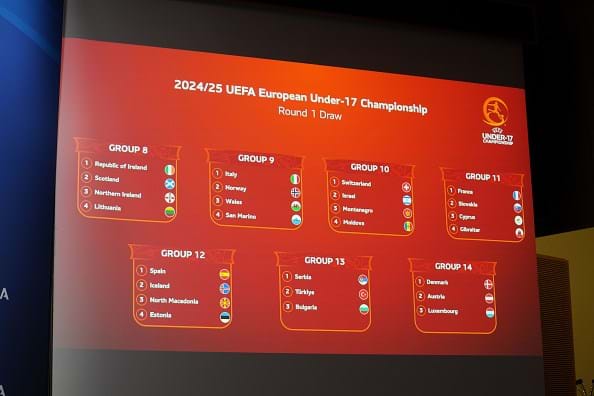 Europeo Under 17 2024/2025, il sorteggio del primo turno delle qualificazioni: Italia insieme a Norvegia, Galles e San Marino
