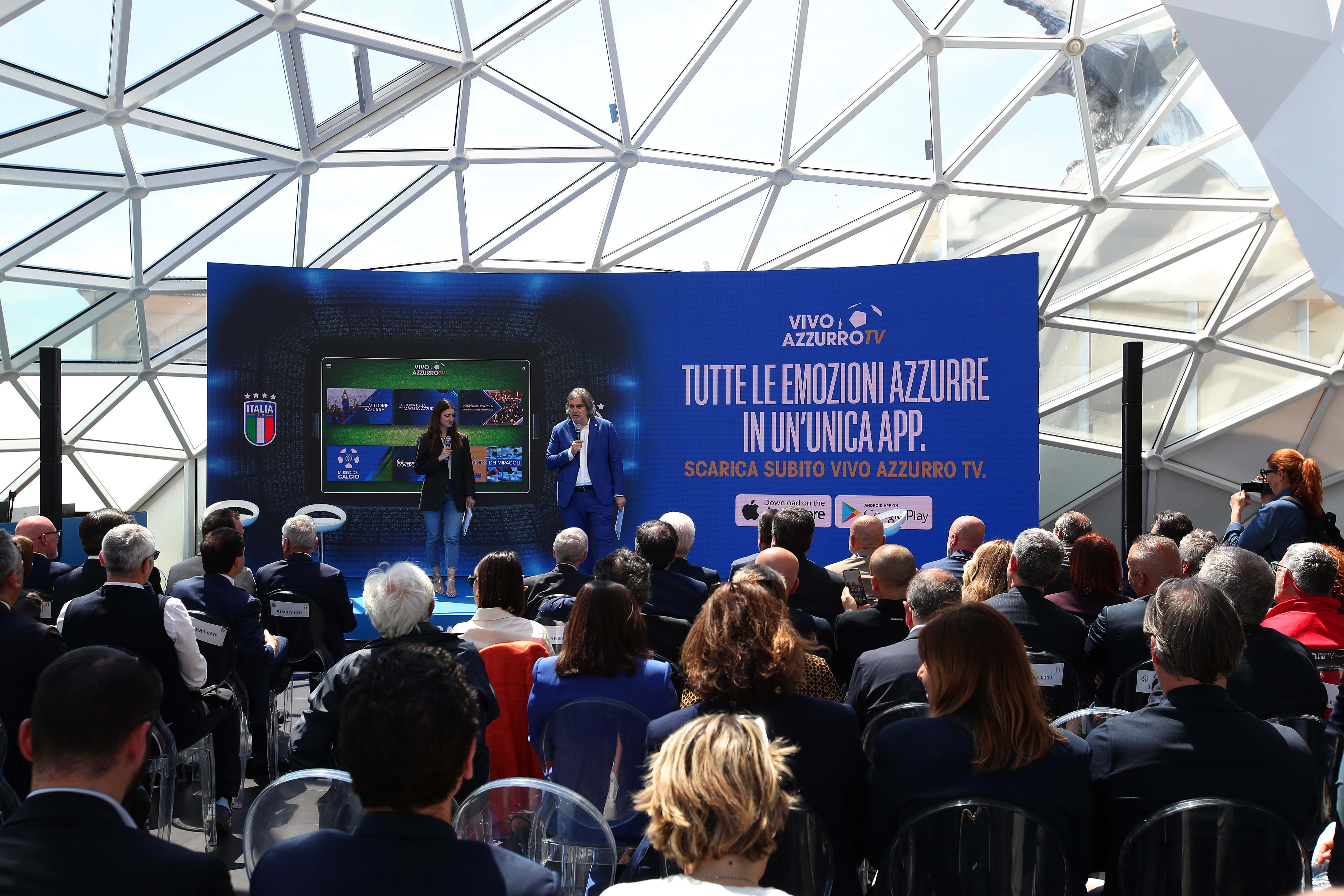 Presentata a Roma la nuova Vivo Azzurro TV