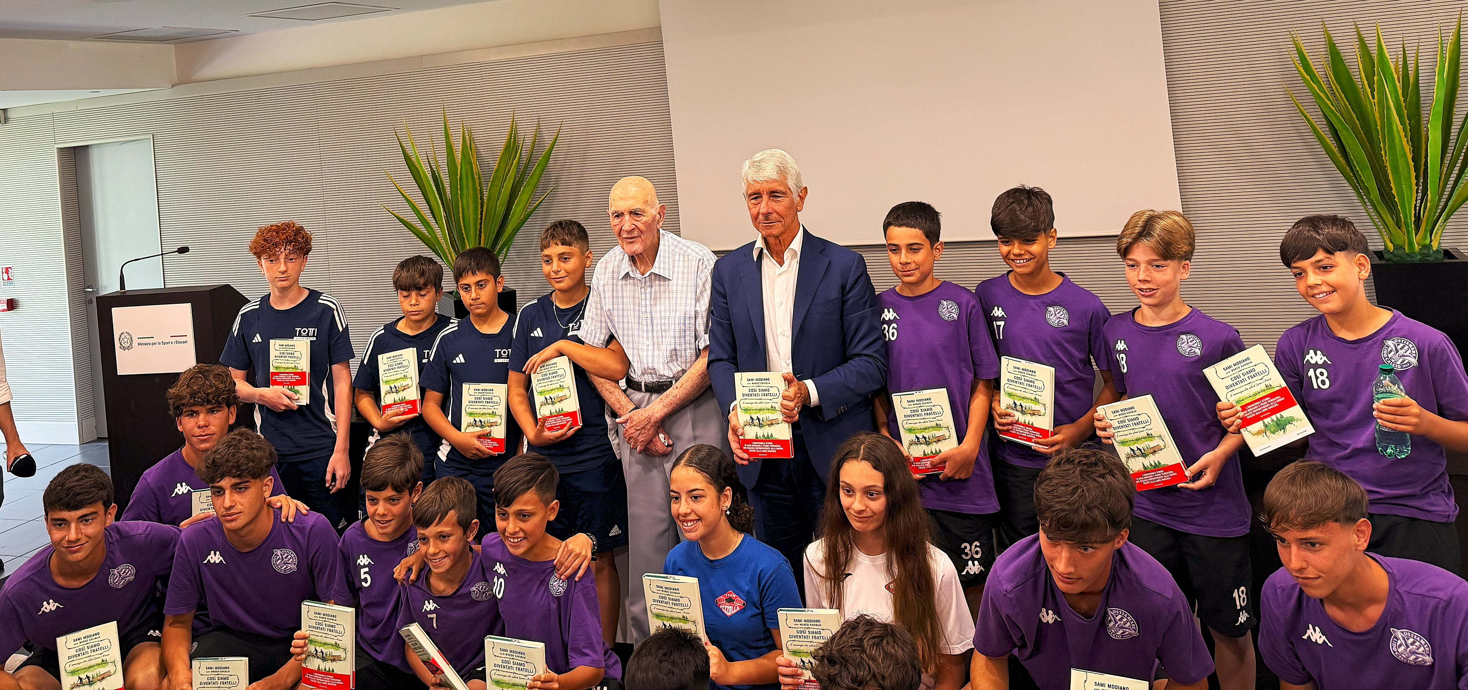 Memoria Shoah: Samuel Modiano incontra i ragazzi del SGS nell’evento voluto dal Ministero per lo Sport e i Giovani