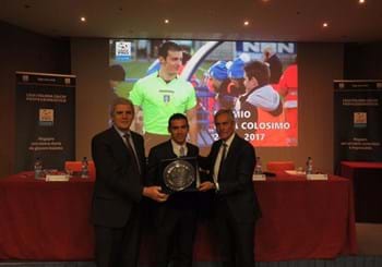 La Lega Pro incontra gli arbitri: consegnato a Piccinini il ‘Premio Colosimo’