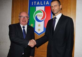 Giovedì 23 il presidente della UEFA Ceferin in visita nella sede della Federcalcio