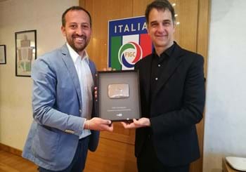 Altro successo per la FIGC sul web: da YouTube il ‘Silver Button’ per il canale della Nazionale