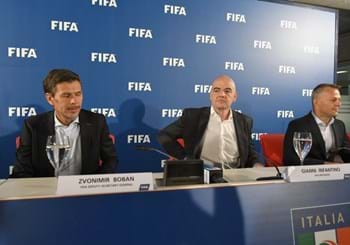 Test VAR a Bari. Infantino: “Qui si è fatta la storia, ringrazio la FIGC per la disponibilità”