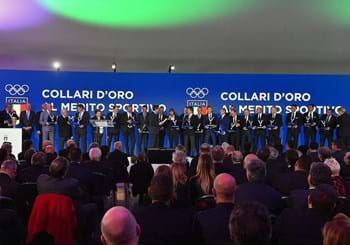 Gli Azzurri del Mundial ‘82 premiati al CONI con il Collare d’Oro al merito sportivo