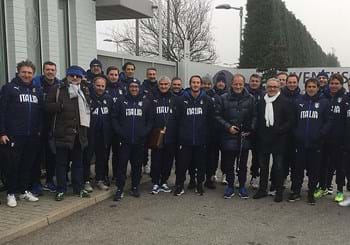 Master UEFA Pro: gli allievi del corso a lezione dalla Juventus