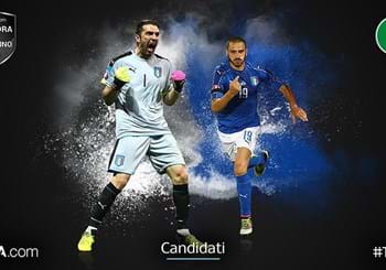 Buffon e Bonucci tra i 40 candidati alla ‘Squadra dell’anno 2016’ della UEFA