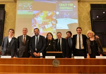 Anche il vice presidente vicario della FIGC Sibilia alla presentazione del libro ‘Crazy for Football’
