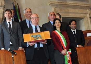 Ranieri premiato in Campidoglio. Il Vice presidente FIGC Sibilia: “Orgoglio del calcio italiano”