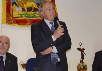 Torneo delle Regioni: il presidente Abete in visita al Comitato Veneto