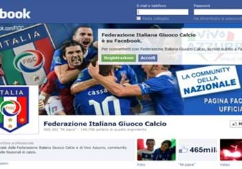 Euro 2012: Italia seconda nell’interazione sul profilo Facebook 