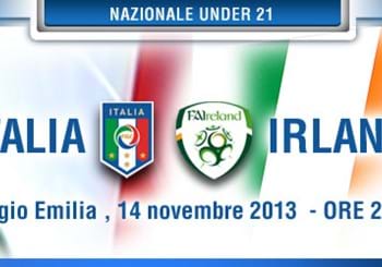 Under 21: dal 1° novembre in vendita i biglietti per Italia-Irlanda del Nord