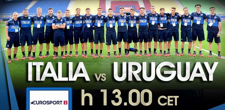 Mondiale Under 20: alle 13 gli Azzurrini esordiscono contro l'Uruguay!
