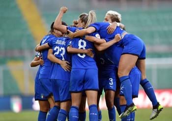 The Azzurre shine in Palermo, Girelli and Giugliano goals see off Bosnia