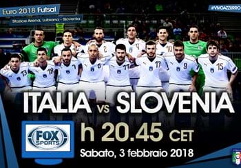 Futsal EURO 2018: alle 20.45 Italia-Slovenia per il passaggio del turno!