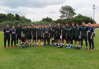The Azzurrini complete their first training session in Brasilia with the start of the tournament fast-approaching