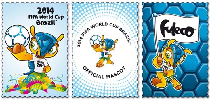 FIFA Brasile 2014: svelati i francobolli dei Mondiali!