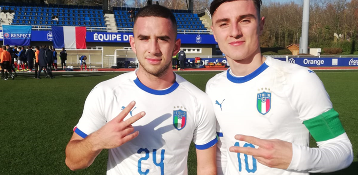 A Clairefontaine l’Italia regola la Francia con i gol di Zuccon e Magazzù