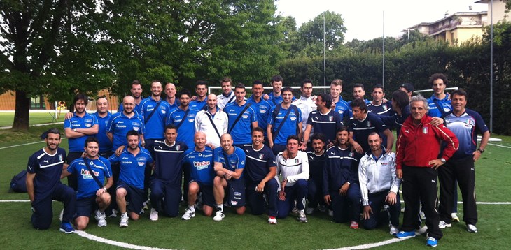 A Coverciano incontro tra campioni!