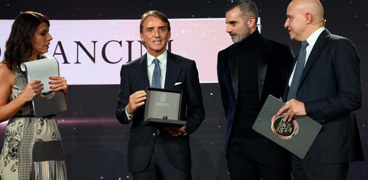 I ‘Gazzetta Sport Awards’ si tingono d’azzurro, premiati Mancini e la Nazionale Femminile