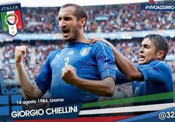 Auguri a Giorgio Chiellini, che compie 34 anni!