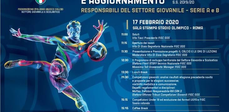 Lunedì a Roma l’incontro con i responsabili dei settori giovanili di Serie A e Serie B