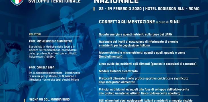 Corretta Alimentazione: a Roma l'incontro formativo nazionale a cura di SINU