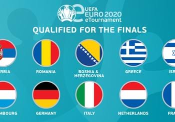 Italy in the top 10 UEFA eEuro 2020 finalists: the final phase on 23 and 24 May