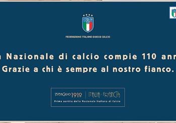 I 110 anni della Nazionale Italiana