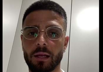 Insigne si complimenta con la eNazionale PES