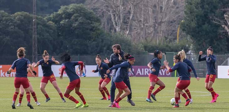 Le indicazioni per la ripresa degli allenamenti di gruppo delle squadre di Serie A Femminile