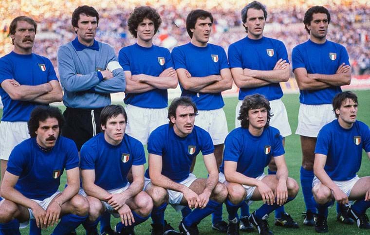 Gli Azzurri all’Europeo di Italia 1980