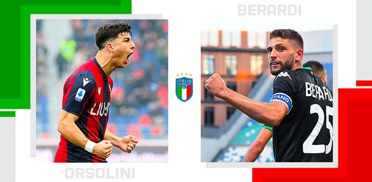 The statistical head-to-head of Serie A matchday 31: Riccardo Orsolini vs. Domenico Berardi