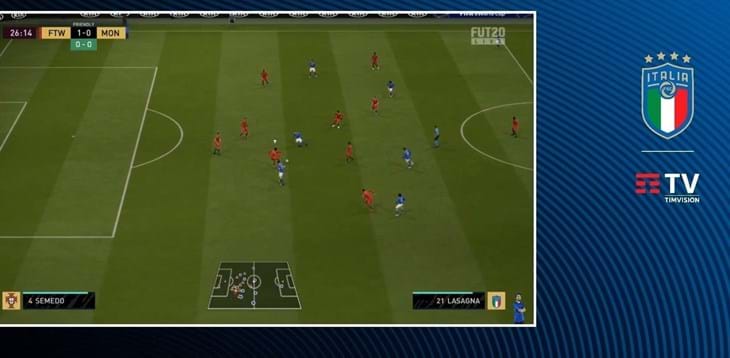 ‘FIFA eFootball Play x Unite 2020’: Azzurri secondi in classifica dopo la prima giornata di gare