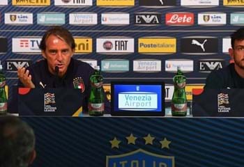 Conferenza stampa Mancini e Florenzi