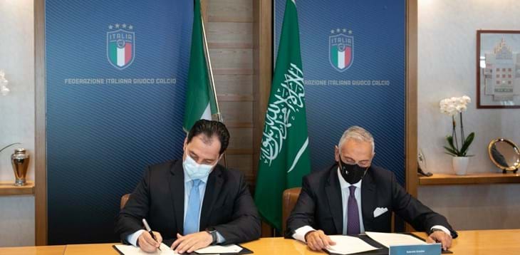 Firmato protocollo d’intesa tra la FIGC e la Federazione Calcio dell’Arabia Saudita