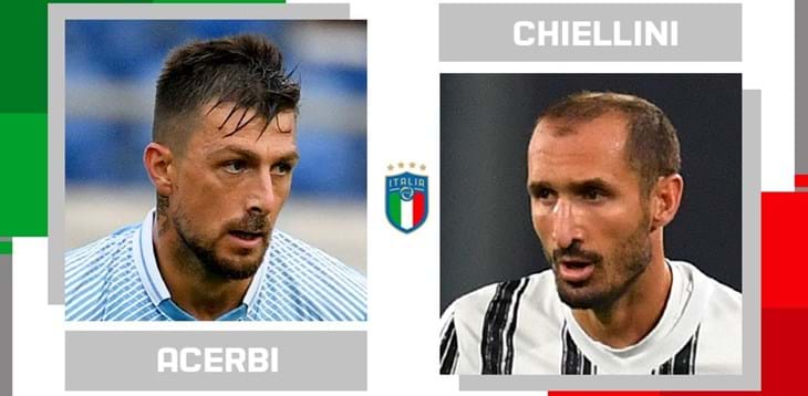 Statistical head-to-head on matchday 7 in Serie A: Francesco Acerbi vs. Giorgio Chiellini