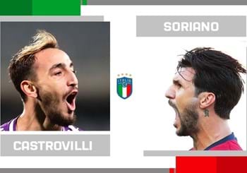 Statistical head-to-head for matchday 15 in Serie A: Gaetano Castrovilli vs. Roberto Soriano
