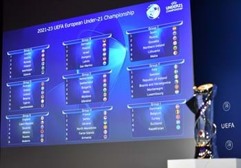 Sorteggiati i gironi di qualificazione a EURO 2023: l’Italia pesca Svezia, Irlanda, Bosnia, Montenegro e Lussemburgo