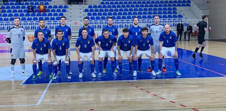 Qualificazioni a Futsal Euro 2022, buona la prima per Bellarte: gli Azzurri vincono 3-0 in Montenegro