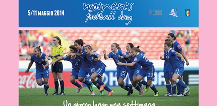 Dal 5 all'11 maggio il Women's Football Day