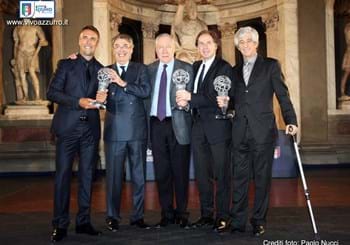 Sfilata di campioni a Firenze per la Hall of Fame del calcio italiano