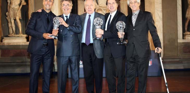 Sfilata di campioni a Firenze per la Hall of Fame del calcio italiano