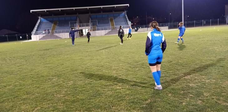 Primo allenamento per le ragazze del CFT di Casarsa della Delizia
