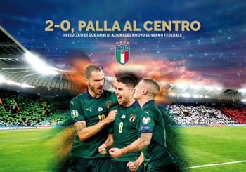‘2-0, palla al centro’: pubblicato sul sito FIGC il documento con i risultati dei primi due anni della presidenza Gravina